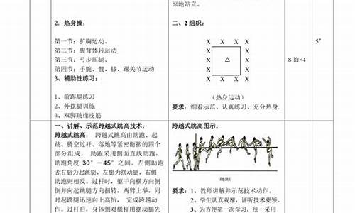 田径体育教案小学四年级_田径体育教案小学四年级